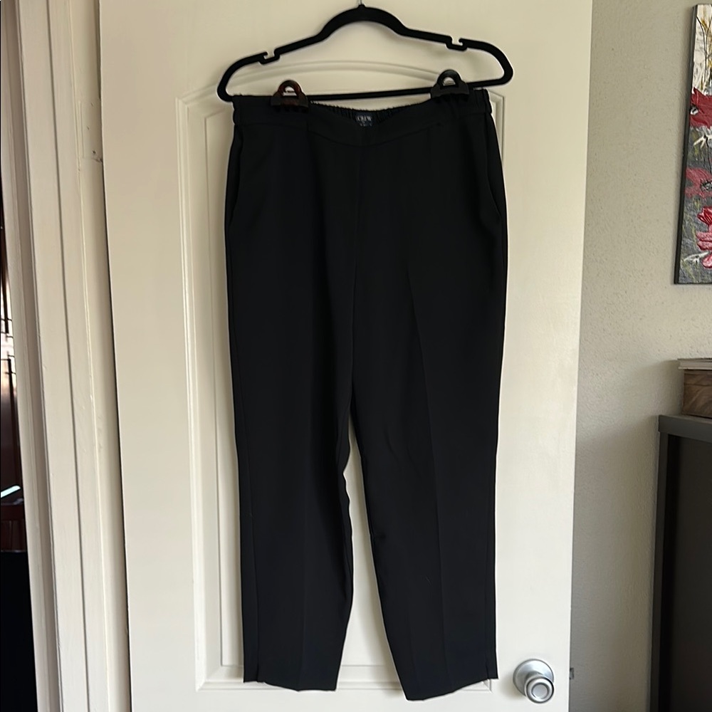 J. Crew Black Jaime pant: Straight-Leg Formal